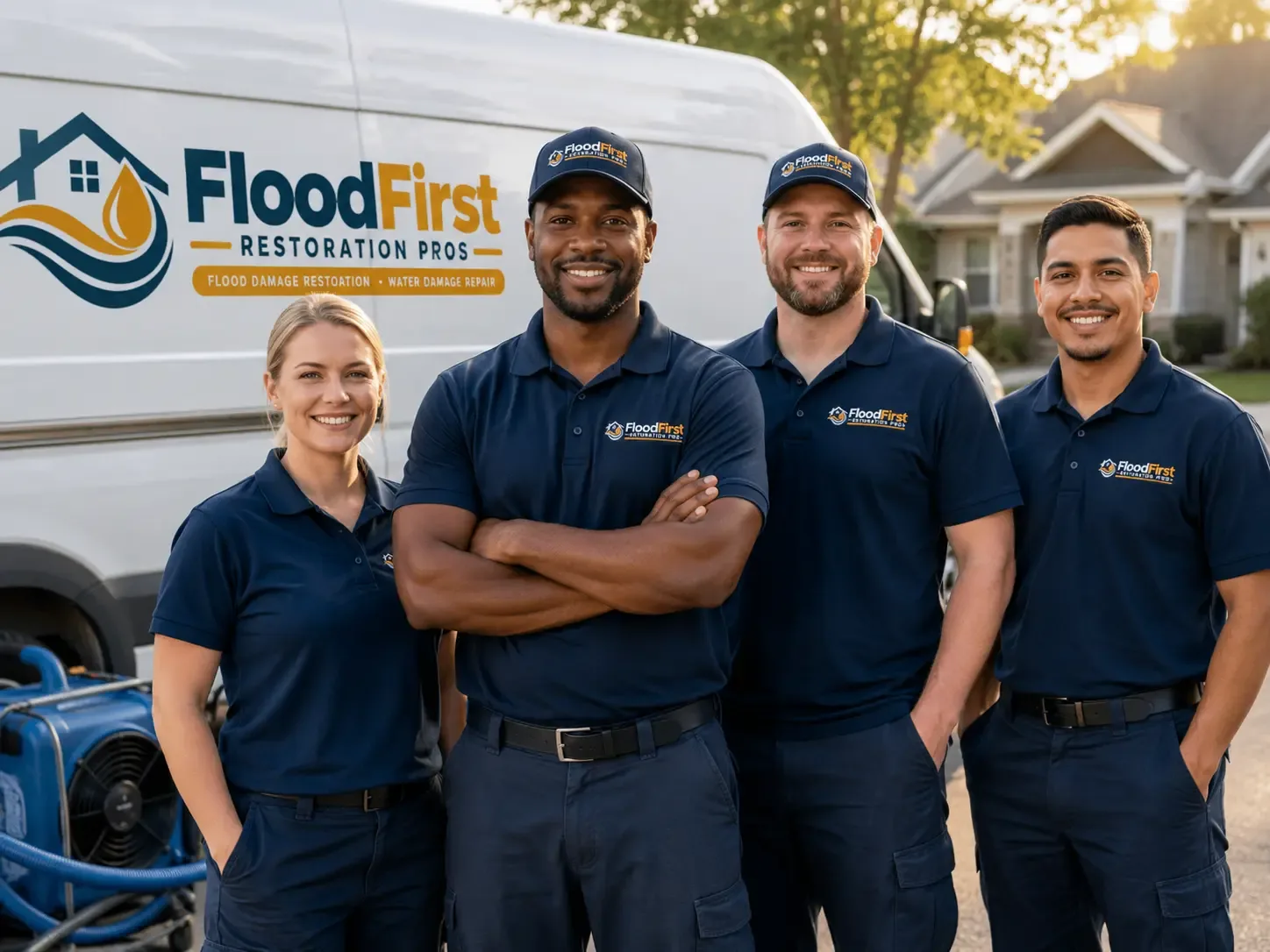 Flood Damage Restoration company in North Georgetown, OH